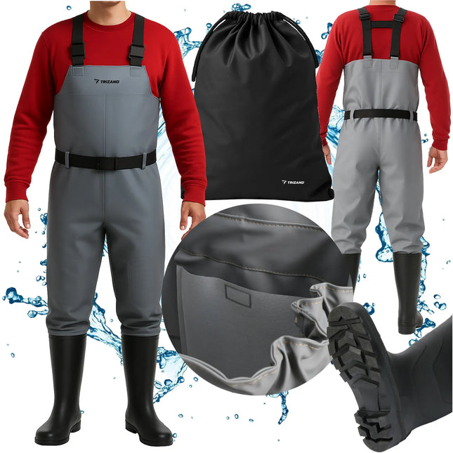 Waders i PVC vandtætte – størrelse 41