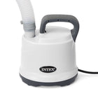 Vandpumpe til effektiv vandafledning fra pool - 3595 l/t kapacitet med adapter til haveslange