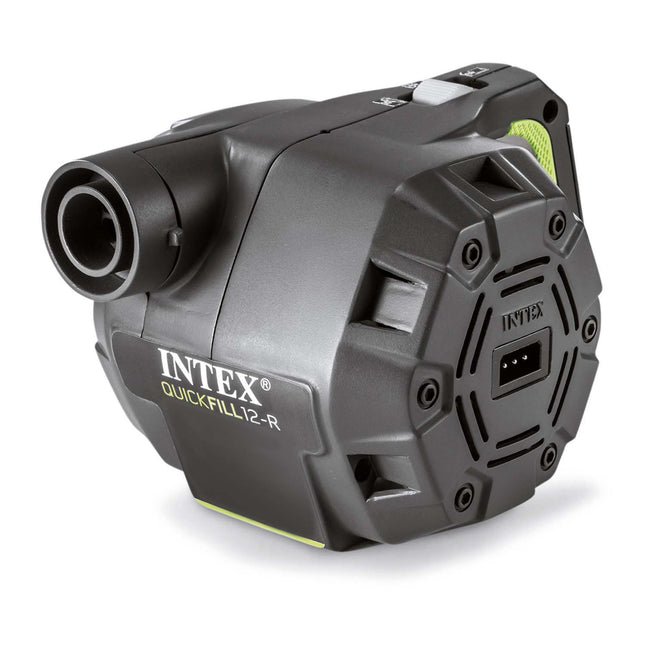 Elektrisk pumpe med indbygget batteri til oppustelige madrasser - Quick-Fill 12V/220-240V