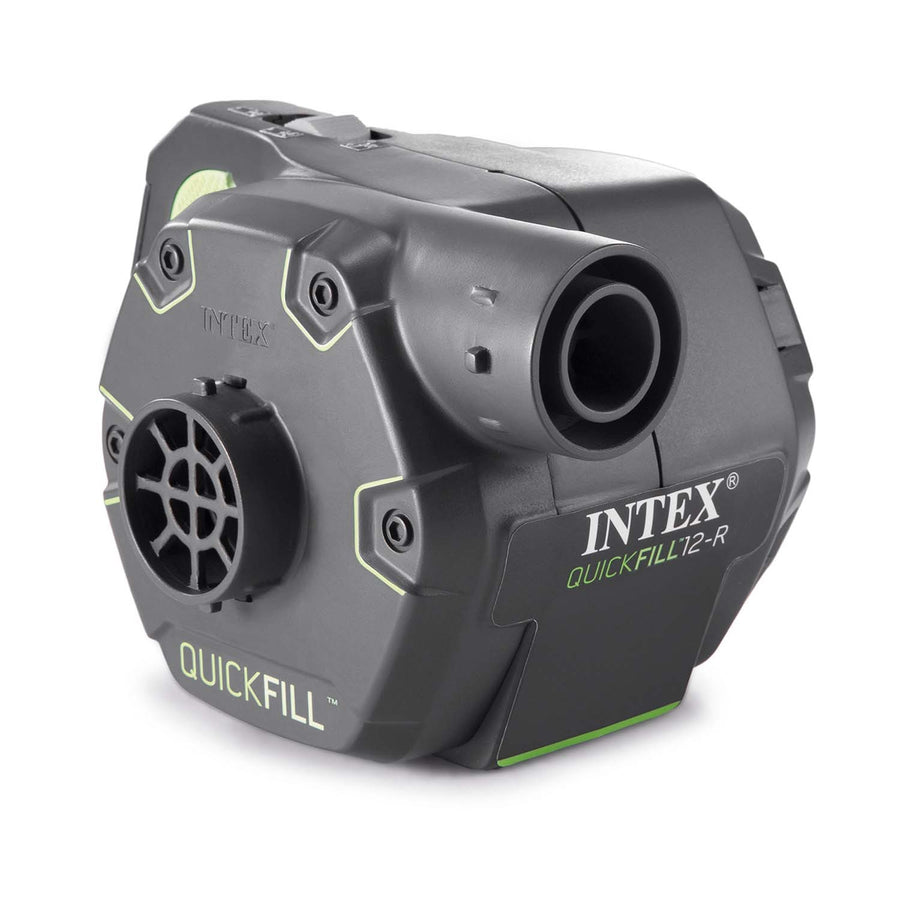 Elektrisk pumpe med indbygget batteri til oppustelige madrasser - Quick-Fill 12V/220-240V