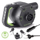 Elektrisk pumpe med indbygget batteri til oppustelige madrasser - Quick-Fill 12V/220-240V