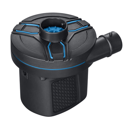 Elektrisk pumpe 220V/12V til oppustelige produkter med 3 dyser - ideel til hjemmebrug og camping