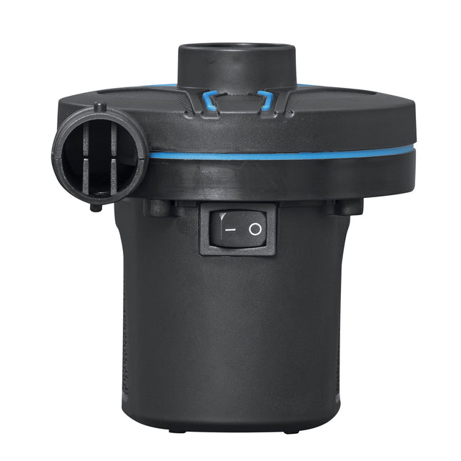Elektrisk pumpe 220V/12V til oppustelige produkter med 3 dyser - ideel til hjemmebrug og camping