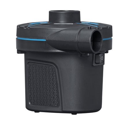 Elektrisk pumpe 220V/12V til oppustelige produkter med 3 dyser - ideel til hjemmebrug og camping