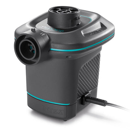 Hurtigfyldnings elektrisk pumpe til oppustelige produkter - 220-240V med overophedningsbeskyttelse og 3 dyser