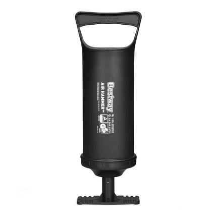 Stempelpumpe 36 cm til oppustelige produkter med 3 dyser og fleksibel slange