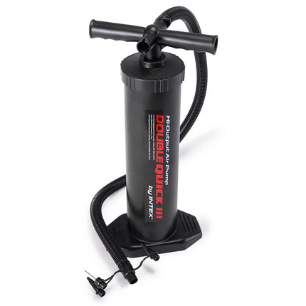 Stempelpumpe 48 cm til oppustelige produkter med 3 dyser og fleksibel slange