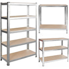 Opbevaringsreol i metal 150x75x30 cm med 5 hylder - stabil og justerbar til garage, kælder eller butik