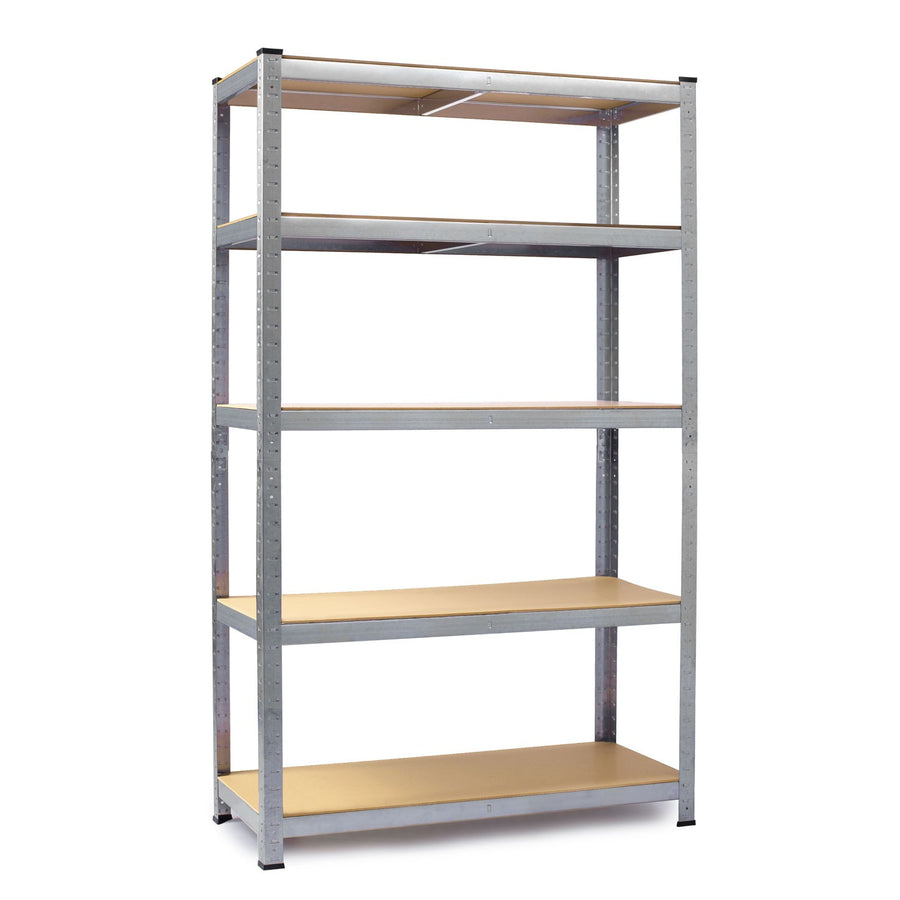 Metalreol 180x90x40 cm - Stabil opbevaringsløsning til garage, kælder og butik