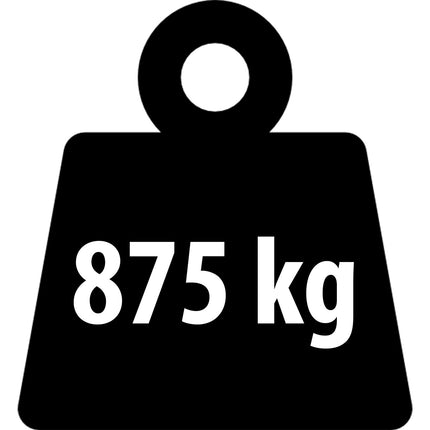 Opbevaringsreol i metal 180 x 90 x 40 cm med 5 hylder - ideel til garage, kælder og butik - inkl. gratis hyldedæksel