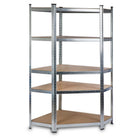Funktionel metalhylde 180 x 90 x 40 cm til garage, kælder og butik