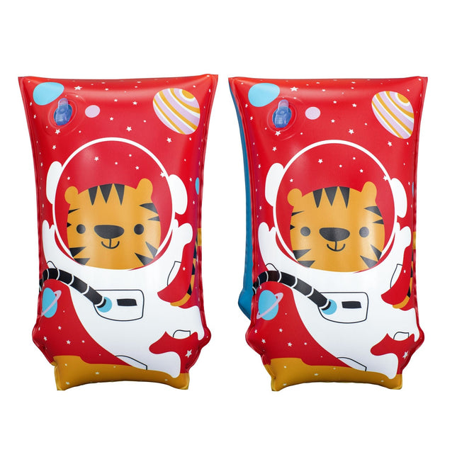 Tiger svømmearmbånd til børn - 30 x 15 cm, sikkerhed og sjov i vandet