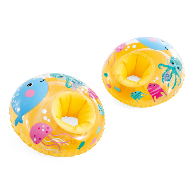 Svømmevinger til børn 3-6 år med havdyr, 27 x 25 cm, 19-30 kg – Intex