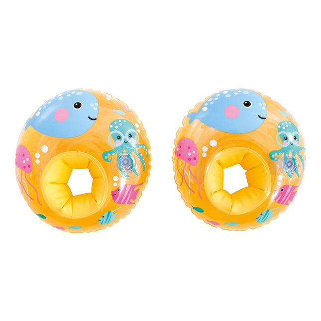 Svømmevinger til børn 3-6 år med havdyr, 27 x 25 cm, 19-30 kg – Intex