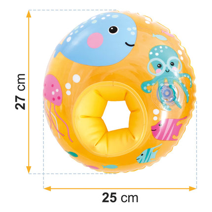 Svømmevinger til børn 3-6 år med havdyr, 27 x 25 cm, 19-30 kg – Intex