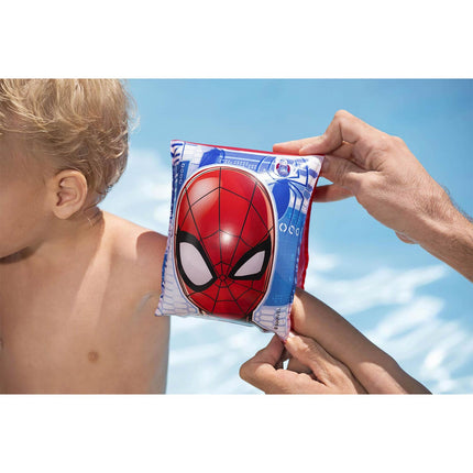 Svømmevinger til børn med Spider-Man-motiv, 23 x 15 cm, 2 luftkamre – Bestway