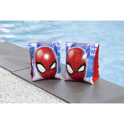 Svømmevinger til børn med Spider-Man-motiv, 23 x 15 cm, 2 luftkamre – Bestway