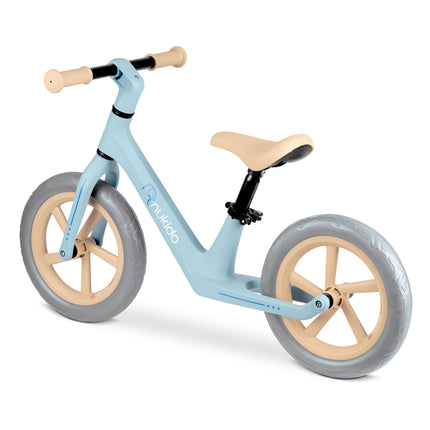 Nukido balancecykel til børn - let og justerbar løbecykel med punkteringssikre hjul og ergonomisk design