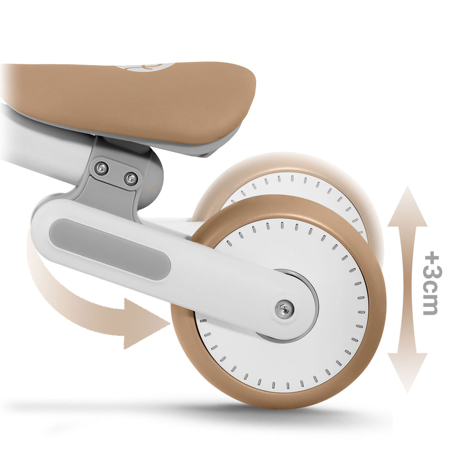 Balancecykel til børn - Løbecykel med justerbar sædehøjde og EVA-skumhjul