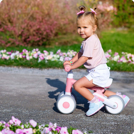 Balancecykel til børn - Løbecykel med justerbar sædehøjde og EVA-skumhjul