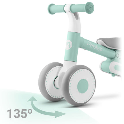 Balancecykel til børn - Løbecykel med justerbar sædehøjde og stabil konstruktion