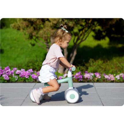 Balancecykel til børn - Løbecykel med justerbar sædehøjde og stabil konstruktion