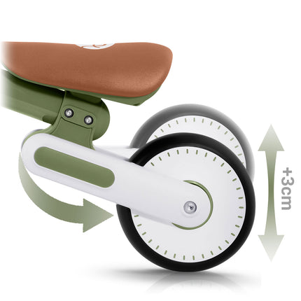 Løbecykel til børn - Balancecykel med justerbar sædehøjde og EVA-skumhjul for stabilitet
