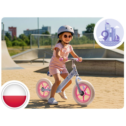 Balancecykel til børn - Let og holdbar cykel til motorisk udvikling og sjove cykeleventyr