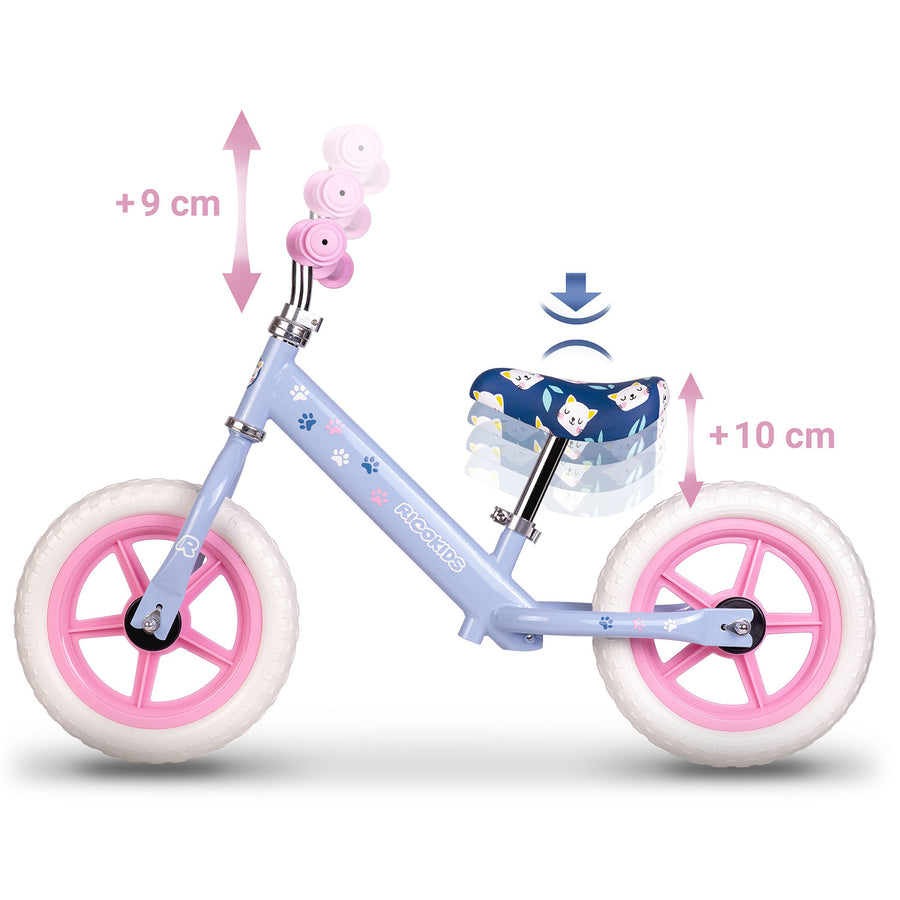 Balancecykel til børn - Let og holdbar cykel til motorisk udvikling og sjove cykeleventyr