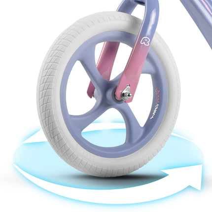 Løbecykel til børn - Letvægts magnesium balancecykel med justerbar sædehøjde og punkteringsfrie EVA-skumhjul
