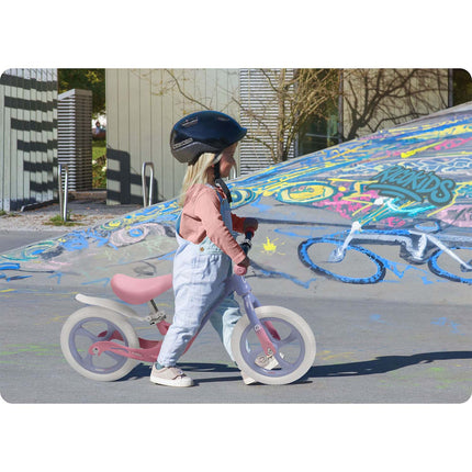 Løbecykel til børn - Letvægts magnesium balancecykel med justerbar sædehøjde og punkteringsfrie EVA-skumhjul