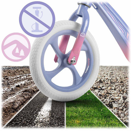 Løbecykel til børn - Letvægts magnesium balancecykel med justerbar sædehøjde og punkteringsfrie EVA-skumhjul