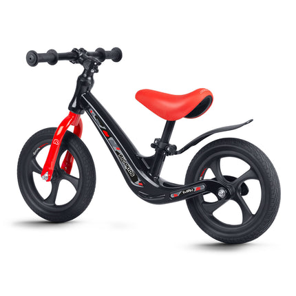 Magnesium Løbecykel til Børn - Justerbar Sædehøjde, Punkteringsfrie Hjul og Ergonomisk Design til Motorisk Udvikling