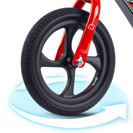 Magnesium Løbecykel til Børn - Justerbar Sædehøjde, Punkteringsfrie Hjul og Ergonomisk Design til Motorisk Udvikling