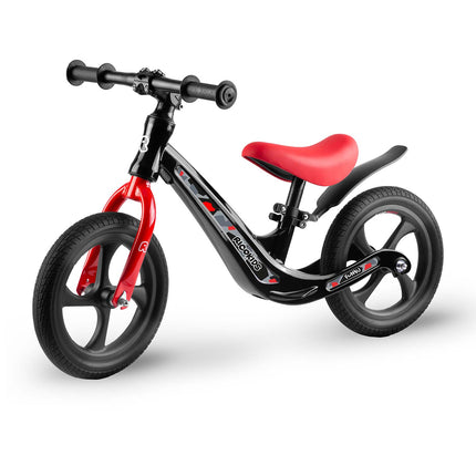 Magnesium Løbecykel til Børn - Justerbar Sædehøjde, Punkteringsfrie Hjul og Ergonomisk Design til Motorisk Udvikling