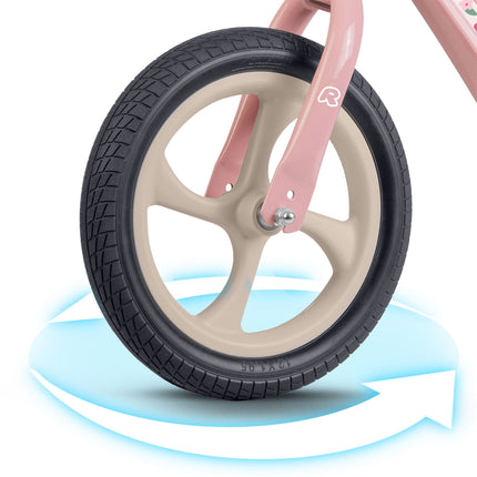 Magnesium Løbecykel til Børn - Justerbar, Punkteringsfri og Letvægts Design til Første Cykelture