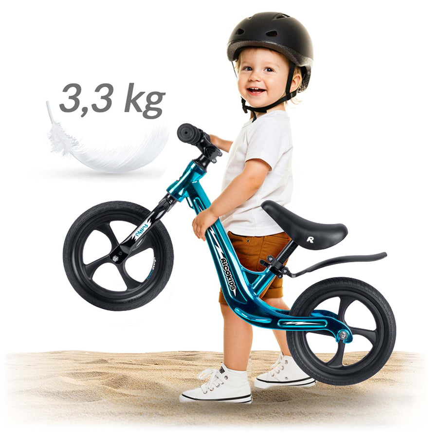 Magnesium Løbecykel til Børn - Justerbar, Punkteringsfri Hjul og Ergonomisk Design