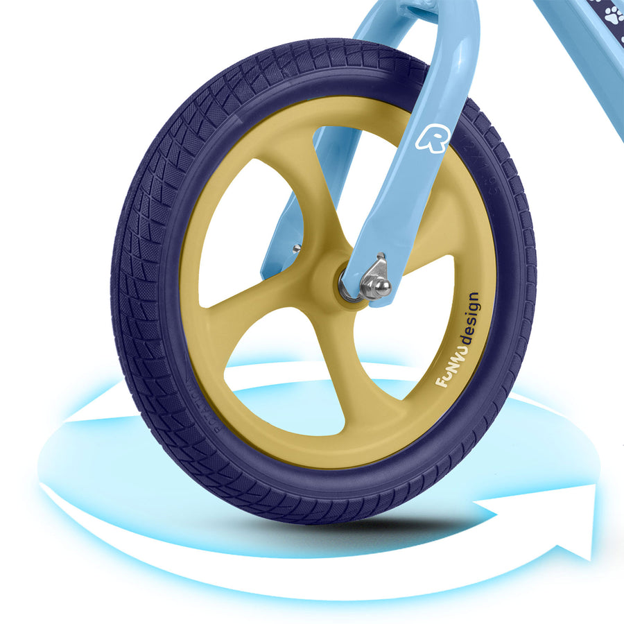 Magnesium Løbecykel til Børn - Justerbar, Punkteringsfri Hjul og Ergonomisk Design til Motorisk Udvikling