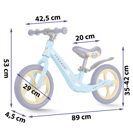 Magnesium Løbecykel til Børn - Justerbar, Punkteringsfri Hjul og Ergonomisk Design til Motorisk Udvikling