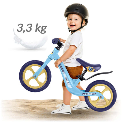 Magnesium Løbecykel til Børn - Justerbar, Punkteringsfri Hjul og Ergonomisk Design til Motorisk Udvikling