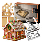 Gingerbread House Mold Set - 10 Dele til Kreativ Bagning