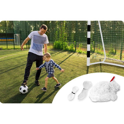 Fodboldmålnet 300x200 cm - Holdbart net til fodboldmål med nem montering