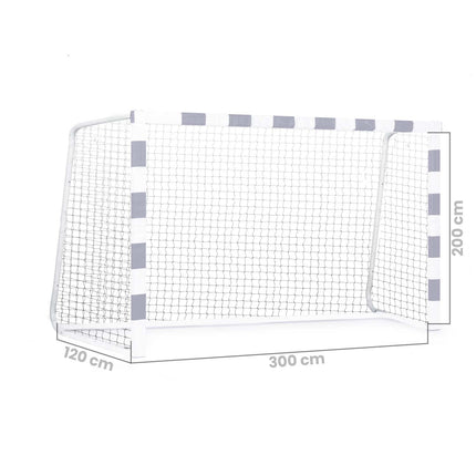 Fodboldmålnet 300x200 cm - Holdbart net til fodboldmål med nem montering