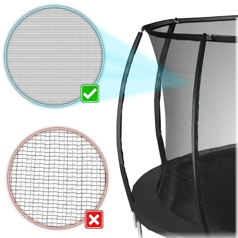 Indvendigt sikkerhedsnet til havetrampolin 252 cm (8 ft) – 6 stolper