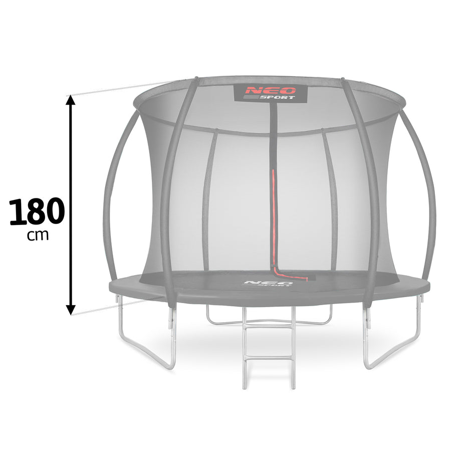 Indvendigt sikkerhedsnet til havetrampolin 252 cm (8 ft) – 6 stolper