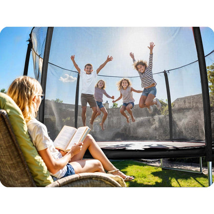 Indvendigt sikkerhedsnet til havetrampolin 252 cm (8 ft) – 6 stolper