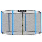 Sikkerhedsnet til trampolin 183 cm (6 fod) - Holdbart udendørs net med lynlåsindgang