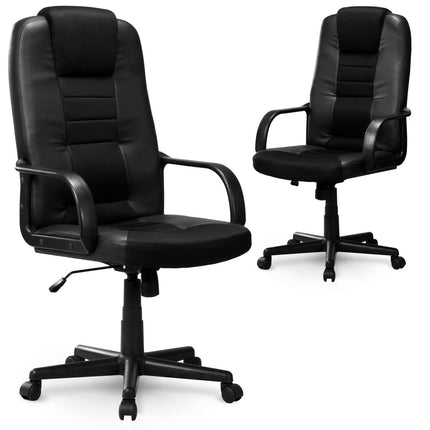 Kontorstol med ergonomisk design og justerbar højde til hjemmekontoret