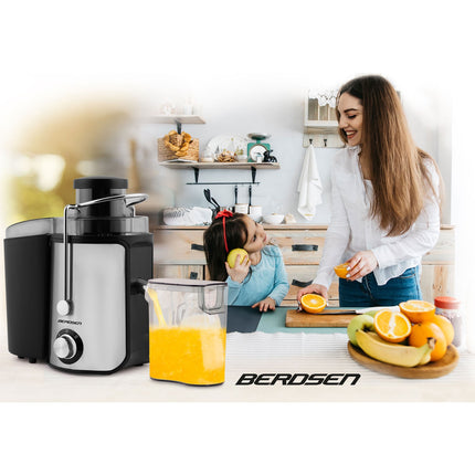Juicer 600W - Effektiv og stilren saftpresser til sund livsstil