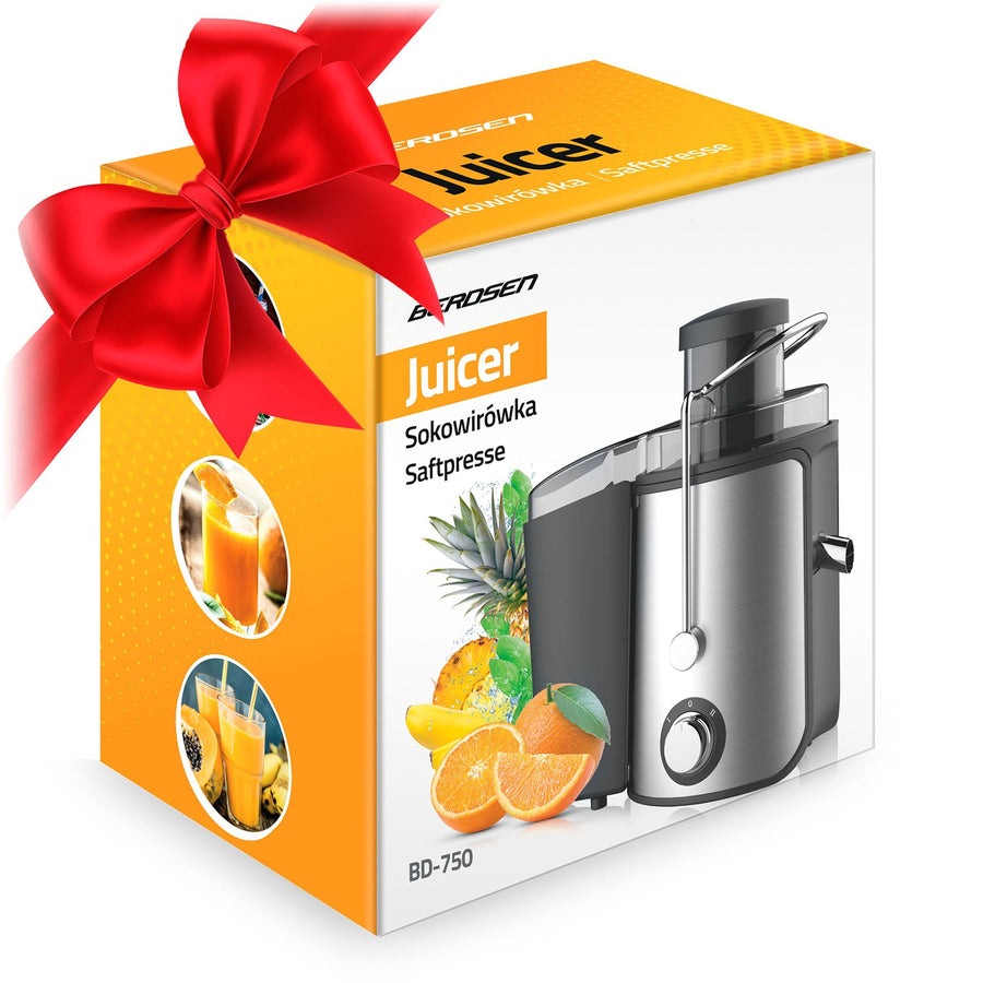 Juicer 600W - Effektiv og stilren saftpresser til sund livsstil